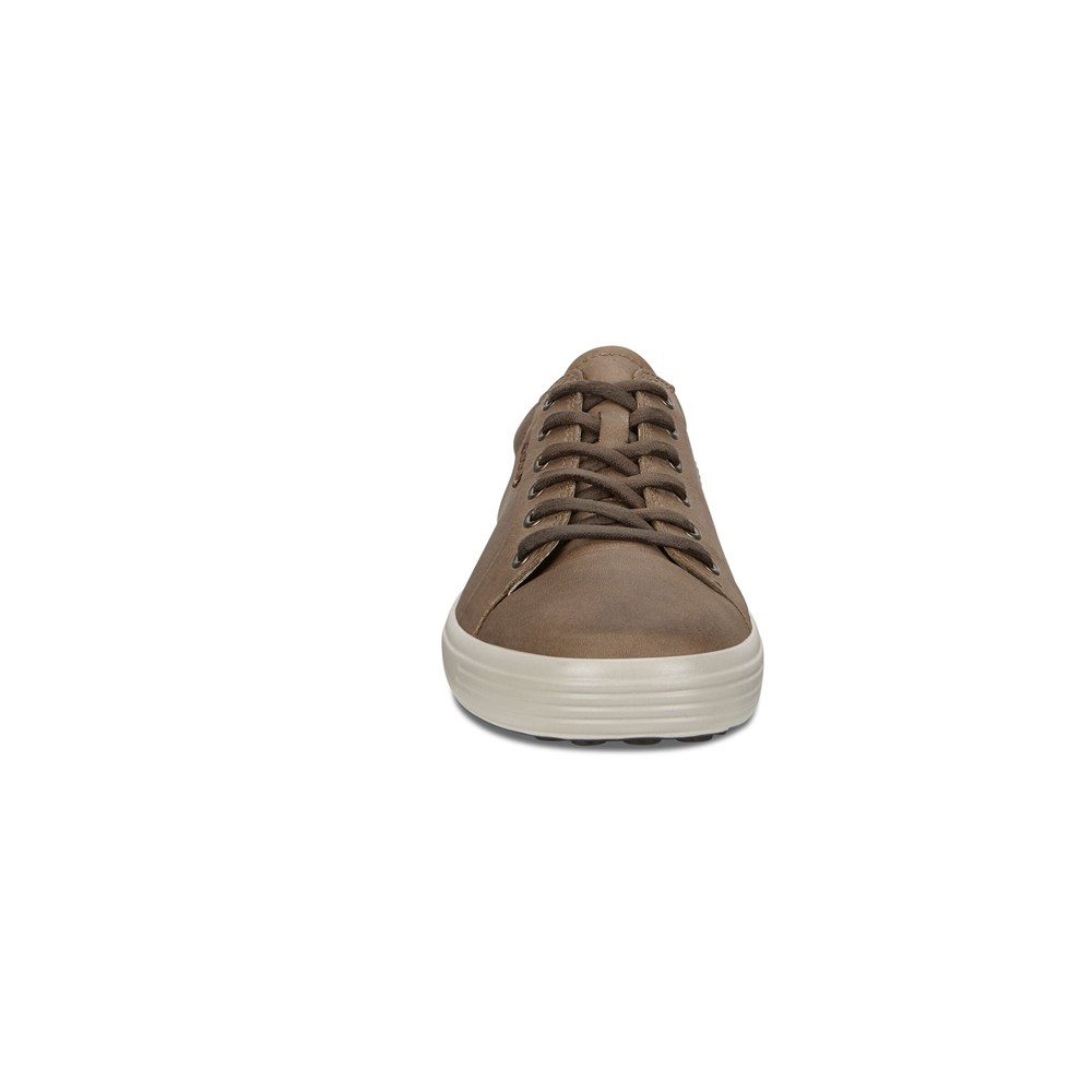 Tenis Hombre - ECCO Soft 7S - Marrom - XWR273986